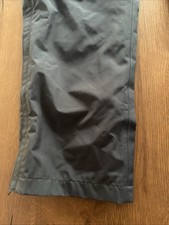 Helly Hansen Pant Men XL Black Packable Waterproof Rain Straight Leg Lightweight