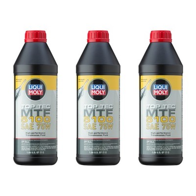 Liqui Moly 3L Gear Oil - Top Tec MTF 5100 75W (3x1L)