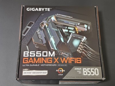 GIGABYTE - B550M GAMING X WIFI6 (Socket AM4) AMD B550 Micro-ATX DDR4 - NEW