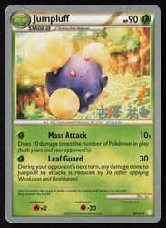Jumpluff 6/123 HeartGold & SoulSilver Holo Rare