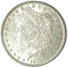 1885 O $1 Morgan Silver One Dollar US Coin New Orleans AU
