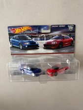 Hot Wheels Premium 2 Pack Mitsubishi Lancer Evolution VI / '95 Eclipse BG9