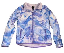 Champion Girls Jacket coat Size 14-16 Purple Water Wind Resistant Used