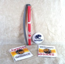 University Of South Alabama Jaguars Retractable Sign Button & Two Spirit Sticks