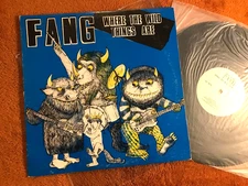 FANG Where The Wild Things Are LP PUNK '84 VERBAL ABUSE code of honor boner rare