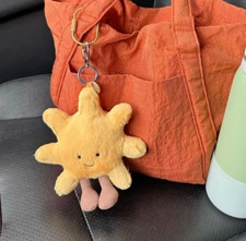 Jellycat Amuseables Sunshine Bag Charm   Cute Plush Keychain Toy  Christmas Gift