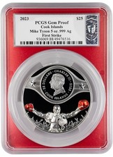 2023 Mike Tyson Signature Series 5oz Coin – Limited to 491