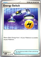 Energy Switch 115/132 Common Mega Evolution Pokemon NM