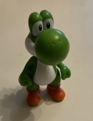 Jakks World Of Nintendo Super Mario Bros Yoshi Green Toy Action Figure 2.75 