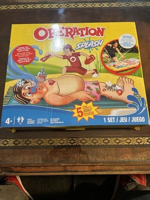 Hasbro Operation Sprinkler Mat Game Water Toy for Kids Ages 4+ Outdoor Play