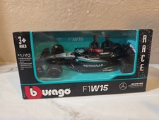 BURAGO F1 W15 MERCEDES-BENZ PETRONAS DIECAST 1:43 SCALE RARE HARD TO FIND NEW