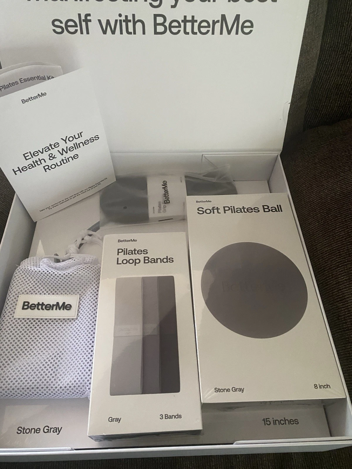 Better Me Pilates Essential Kit Stone Gray New In Original Box
Opens in a new window or tab