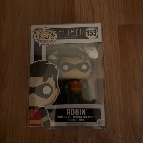 Funko Pop! Vinyl: Batman TAS the Animated Series Robin #153 Includes Protector