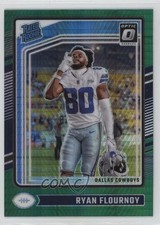 2024 Panini Donruss Optic Rated Rookie Green Hyper Prizm Ryan Flournoy #288 1k78