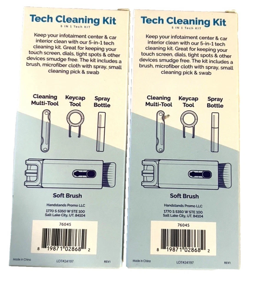 5-in-1 Tech Cleaning kit for Electronics  Pack of 2 - Image 2 of 4