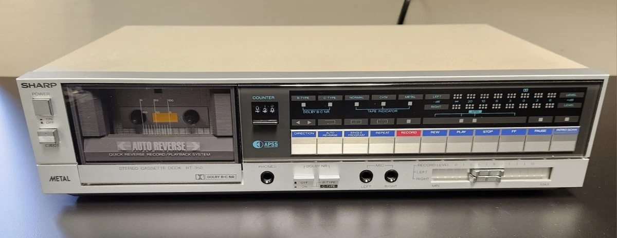 Sharp Home Audio Cassette Tape Deck for sale - eBay