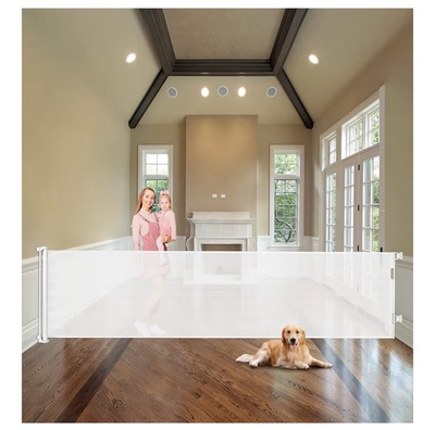 #ad #ad 33quot; Tall Baby Gate for Doorway Retractable Mesh Gates 100quot; Wide White $34.00