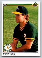 1990 Upper Deck #4 Curt Young