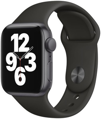 Apple Watch Gen 4 Series 4 44mm Space Gray Aluminum - Black Sport