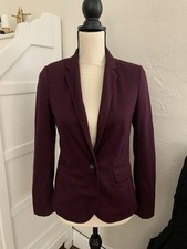Joules Maroon Blazer - Women  s Size US 4 - Perfect Condition