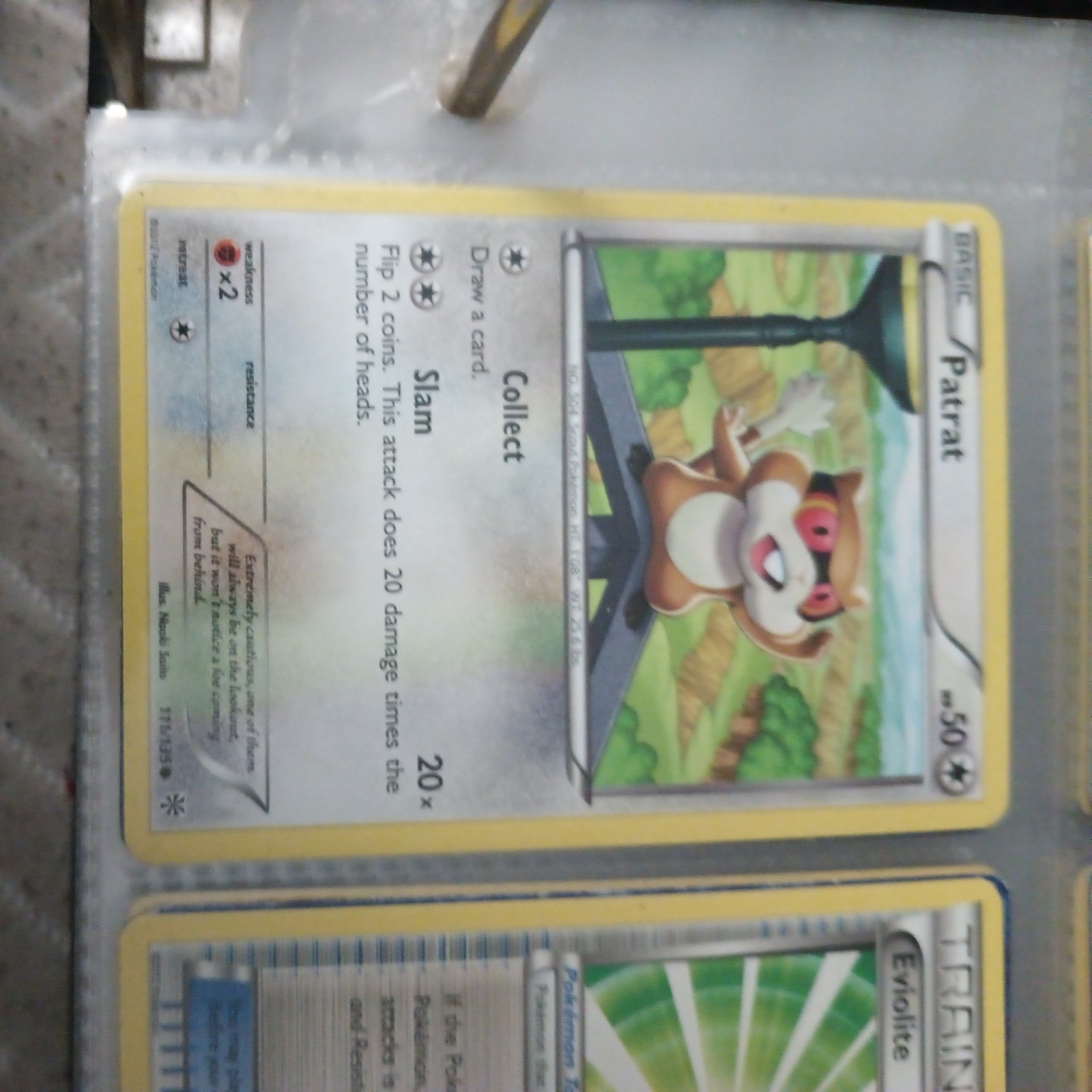 Patrat Plasma Storm 111/135 Lightly Played