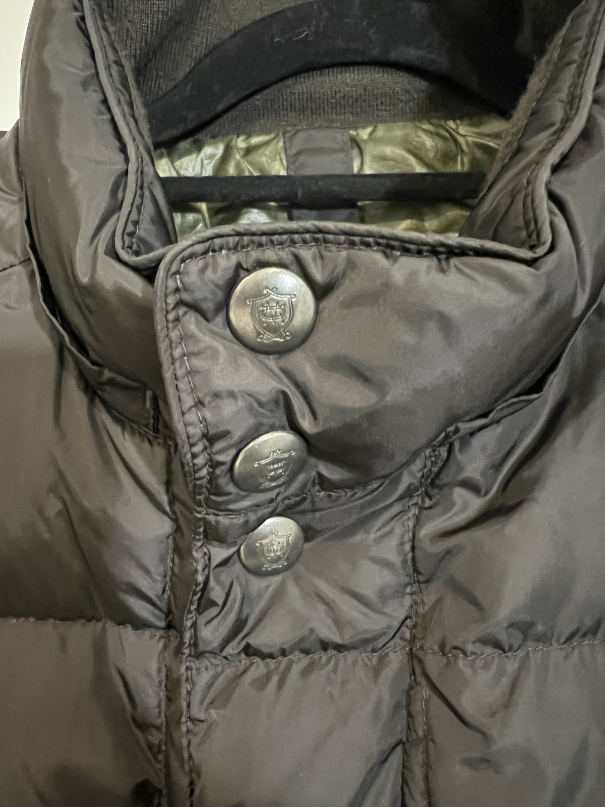 Massimo Dutti Down Jacket Medium M Black Feather … - image 2