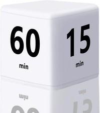 Cube Timer, Time Management and Countdown 15-20-30-60 Min  Pro  