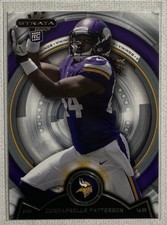 2013 Topps Strata Football Cordarrelle Patterson Rookie RC Card #129 Vikings