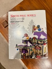 Dept. 56 North Pole Jingle & Jangle's Bells 4036545 Box + Light
