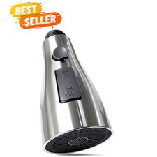Kitchen Faucet Head Replacement with 3 Modes, Pull Down Spray Head for Kitche...