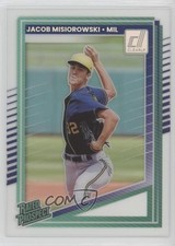 2025 Panini Donruss Clearly Rated Prospects Jacob Misiorowski #128 0h29