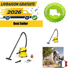 Kärcher WD 2 Plus Aspirateur eau et poussières 1000 W 12 L