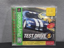 Test Drive 5 (Sony PlayStation 1, 1998) Tested And Working  Greatest Hits 