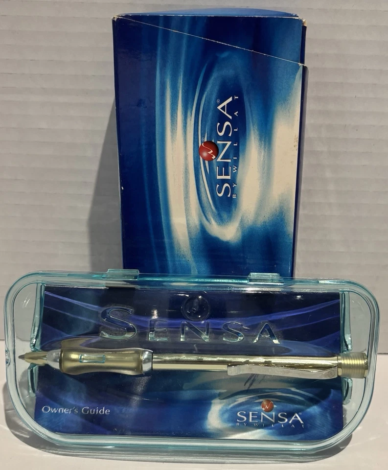 Bolígrafo Sensa Zephyr Champagne & Gold - Hecho en EE. UU. Foto 3 de 4