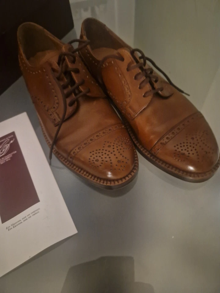 Heinrich Dinkelacker Gr.40, neuwertig m. Originalkarton "London", ungetragen!!! - Bild 2 von 4