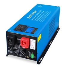 ZLPOWE 4000W 24V Inverter Pure Sine Wave Inverters Low Frequency Split Phase