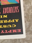 SILKWORM Empty Bottle Chicago 1996 Free Show Rock Concert Steve Walters Poster — photo 3