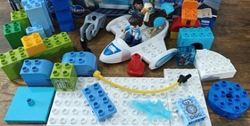 Lego DUPLO Disney Miles Stellosphere Hangar 2016 Discontinued 44pc COMPLETE