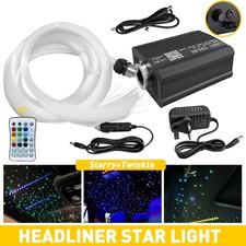 300~1000pc Car Home Headliner Star Lights Roof Twinkle Ceiling Light Fiber Optic