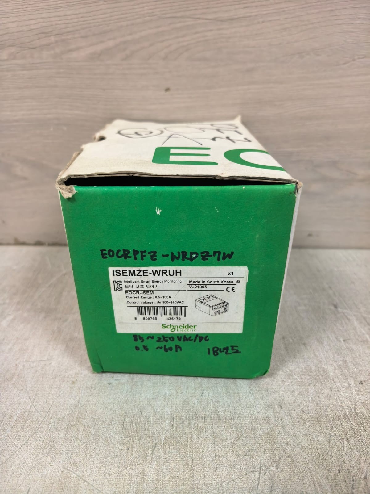 Schneider Electric EOCRPFZ-WRDZ7W SCHNEIDER ELECTRIC EOCRPFZ-WRDZ7W INTELLIGENT POWER MONITORING RELAY 85–250 VAC 17