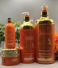 Easy Glow Carrot Toning Shower Gel, Lotion, Face Cream & Serum 4pcs Set 💯