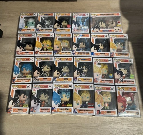 🔥Funko Pop! Dragon Ball Z/GT/Super Collection Set Of 23.  Great condition! 🔥