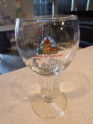 Leffe Abbey Belgian Beer Glass Stemmed Chalice 25 cl Barware
