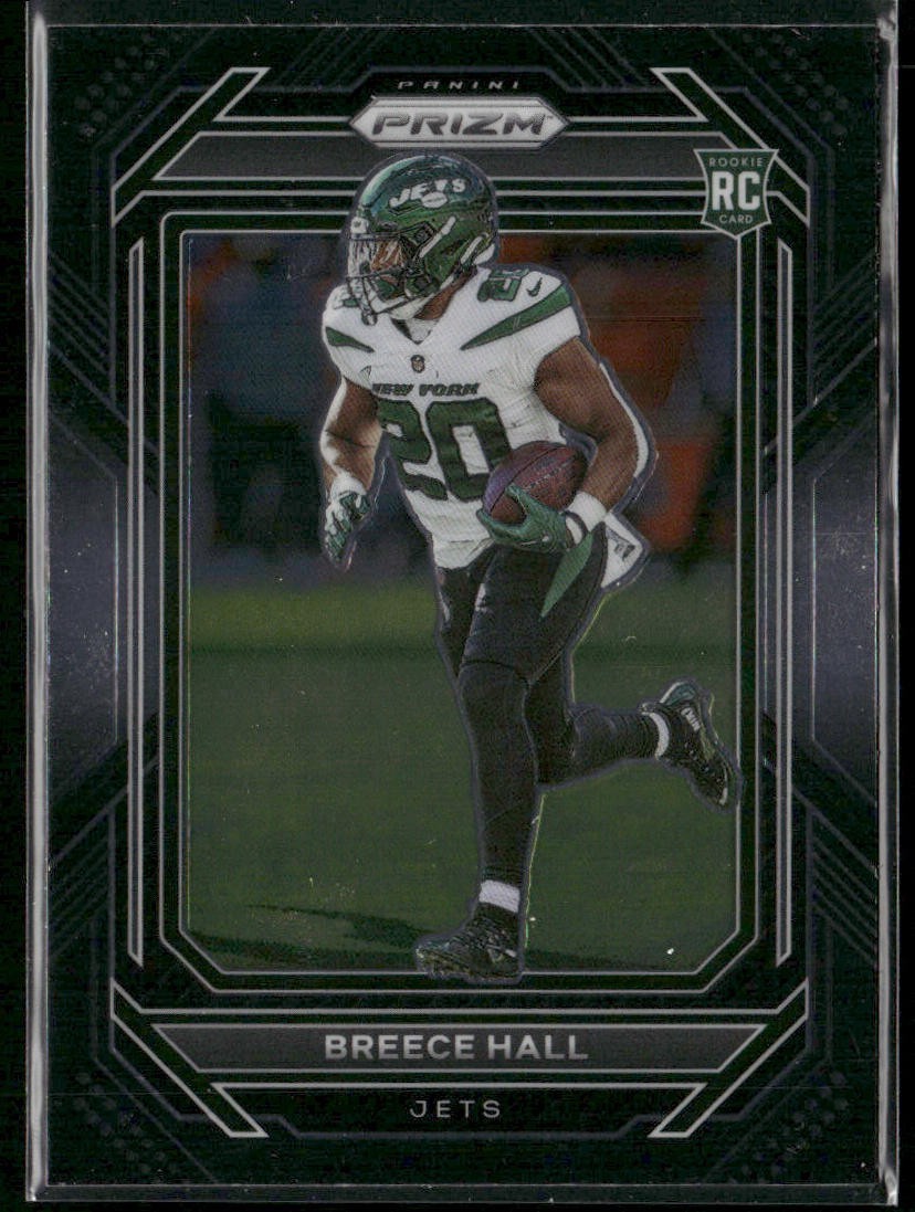 2022 Panini Chronicles - Prizm Black Breece Hall #PB-17 (RC)