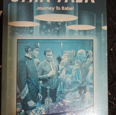Paramount Star Trek Journey to Babel VHS Mark Lenard Sci-Fi Adventure