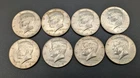 Silver Halves Kennedy Half Dollars Lot 66/67/68 40% Junk Constitutional, $4 Face