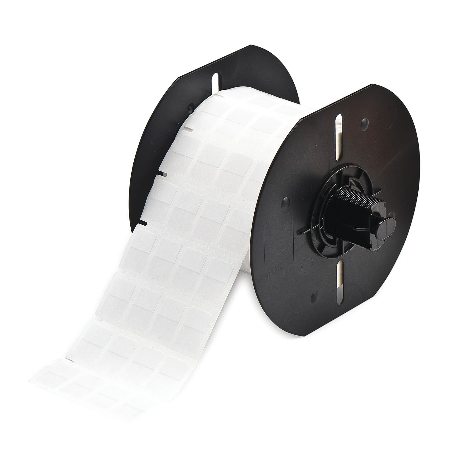 Brady B33-80-427 White Vinyl Die-Cut Thermal Transfer Label Roll 0.5 x 0.75in