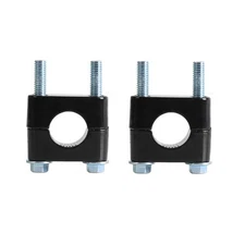 2pc 7/8" Handlebar Risers Bar Mount Clamp 22mm For ATV Quad Dirt Bike Go kart