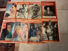 Alte Zeitschriften, Frankfurter Illustrierte, 50er, 8 Stück