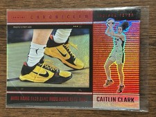 2025 Panini Caitlin Clark Chronicled Snapshots #75 Red Holo - Indiana Fever
